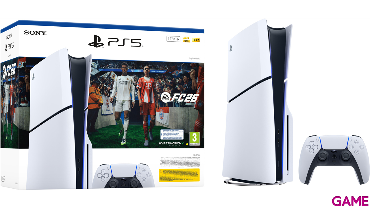 PlayStation 5 1TB Pack Voucher EA Sports FC26-1