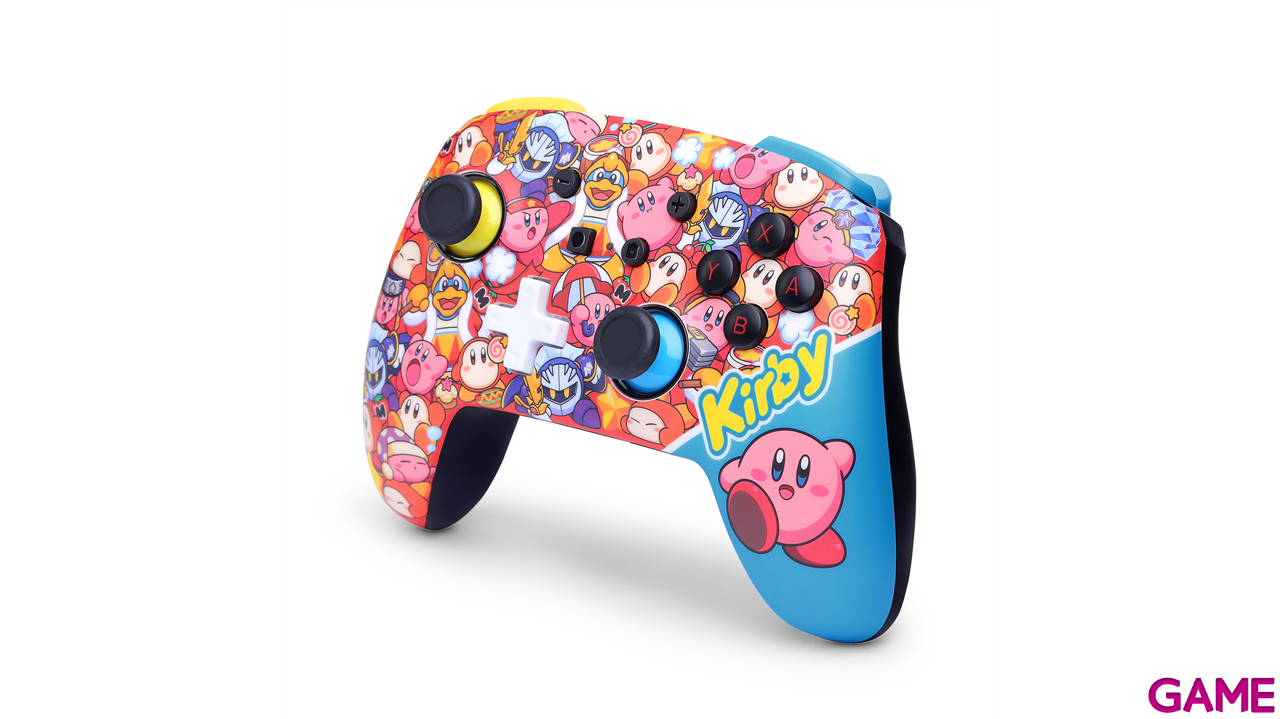Controller Wireless World Of Kirby PowerA -Licencia oficial--3