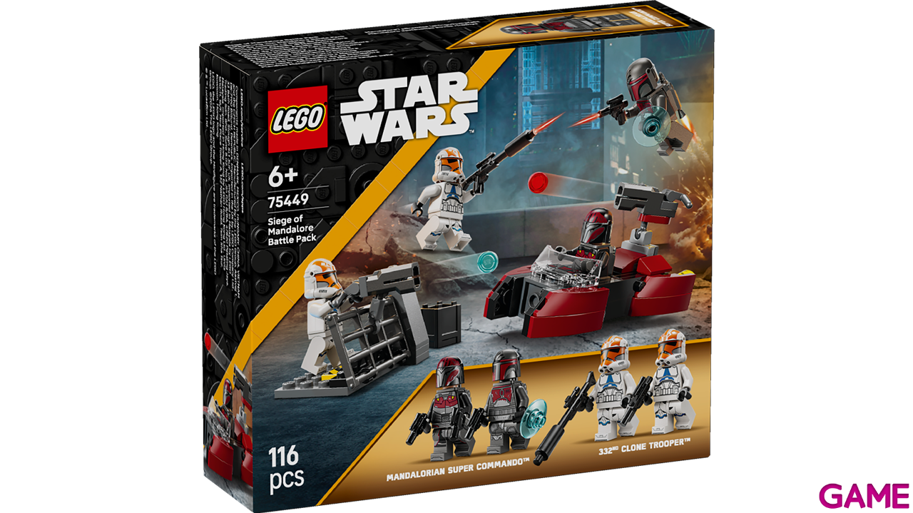 LEGO Star Wars Pack de Combate: Asedio de Mandalore 75449-0