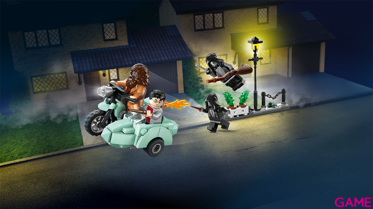 LEGO Harry Potter Hagrid y Harry: Huida de Privet Drive 76459-0