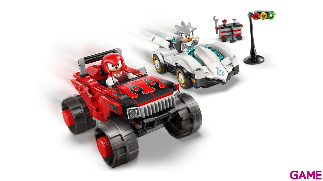 LEGO Sonic Coche de Silver Vs. Monster Truck de Knuckles 77118-0