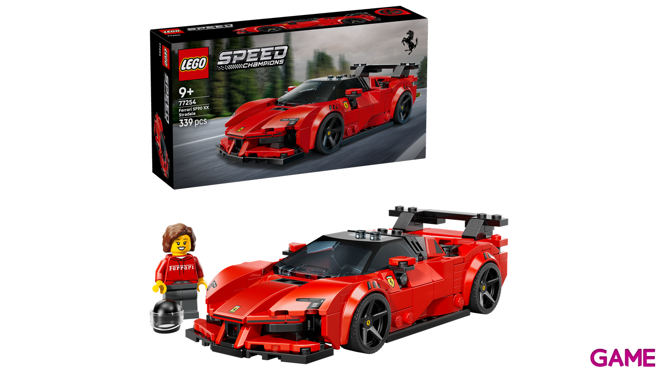 LEGO Speed Champions Coche Deportivo Ferrari SF90 XX Stradale 77254-1
