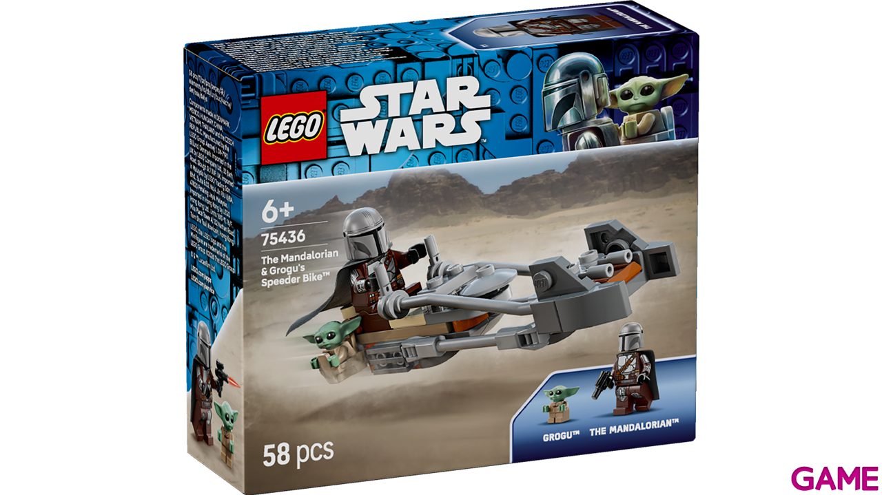 LEGO Star Wars Moto Speeder del Mandaloriano y Grogu 75436-1