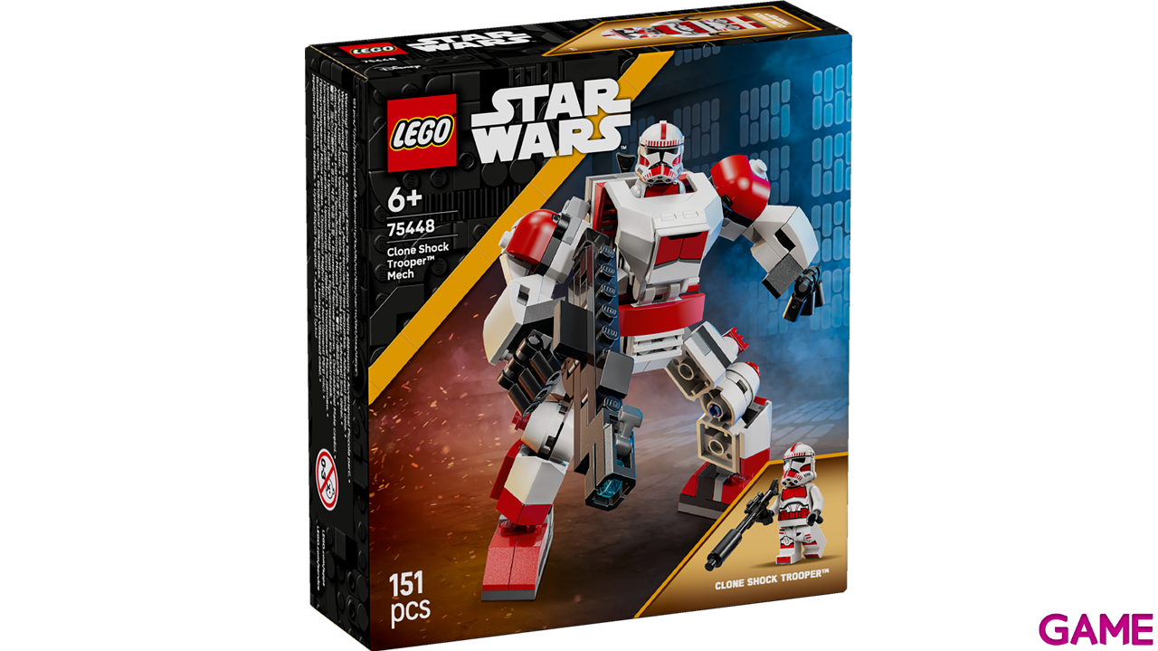 LEGO Star Wars Meca de Soldado Clon de Choque 75448-1