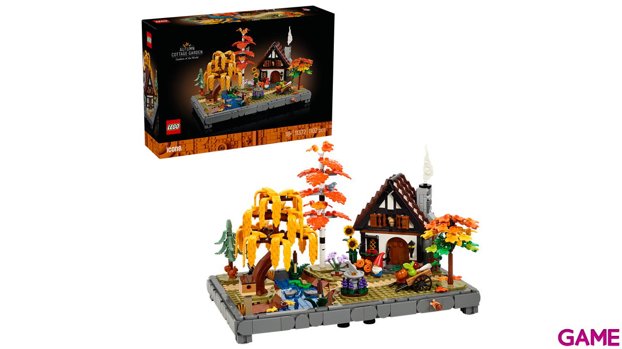 LEGO Icons Jardín Rural Otoñal 11372-2