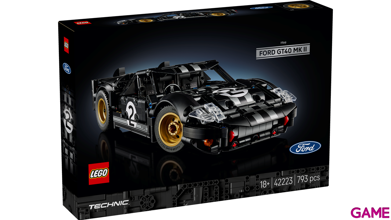 LEGO Technic Coche de Carreras Ford GT40 MKII de 1966 42223-3