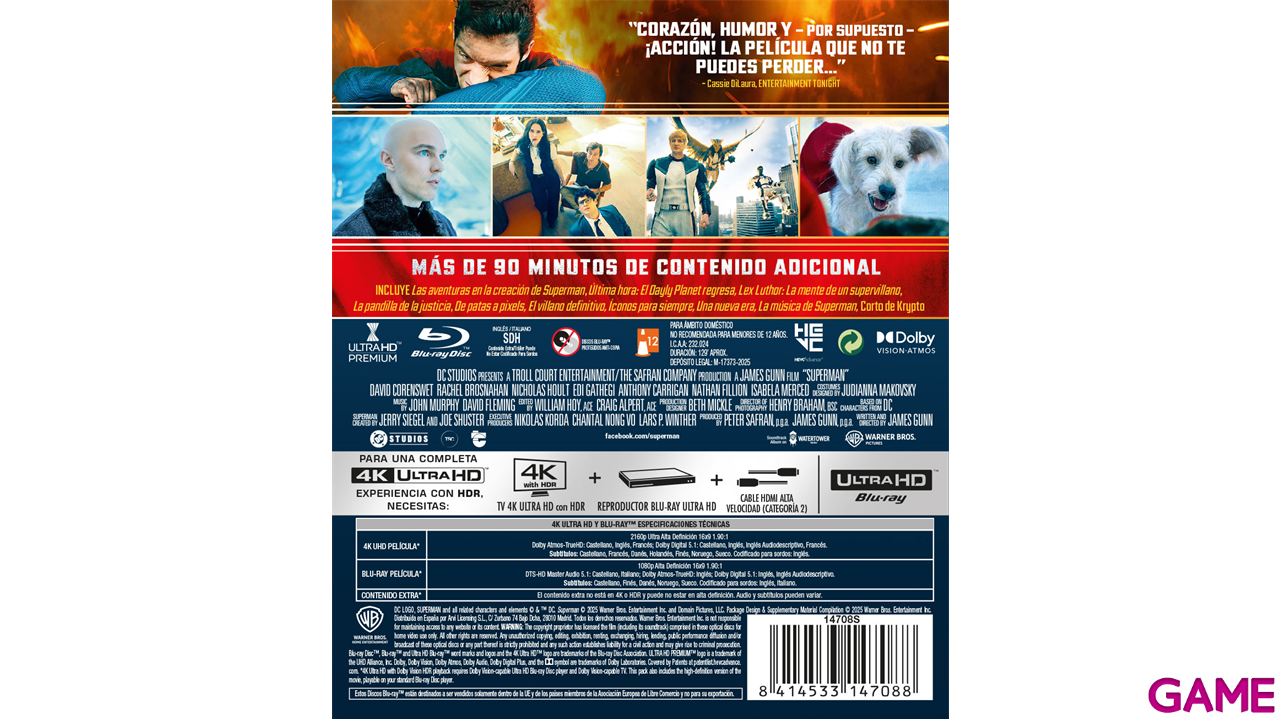 Superman (2025) 4K + BD-0