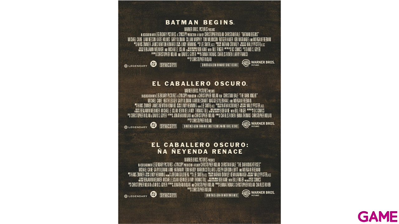 El Caballero Oscuro Trilogía 4K + BD Edición Steelbook-0