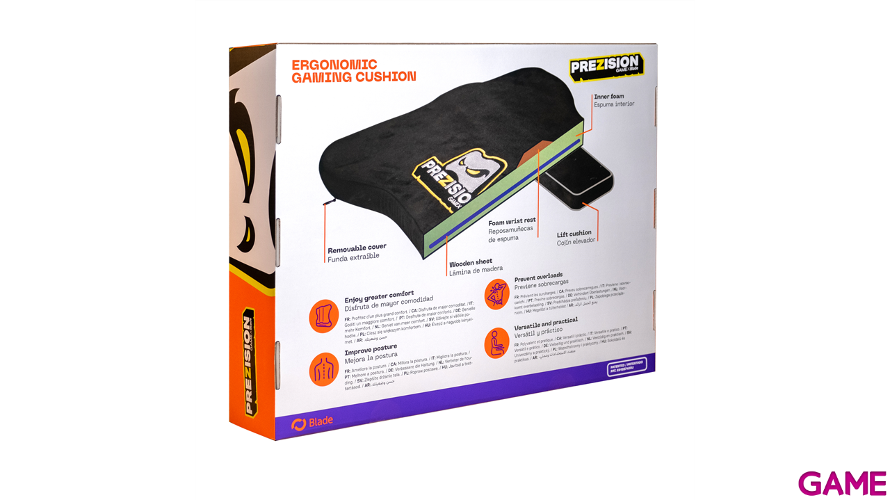 Prezision Ergonomic Gaming Cushion-15