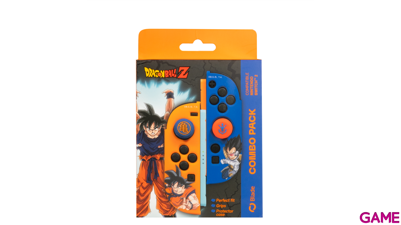 Combo Pack Dragon Ball (Carcasas + Grips Joy-Con)-4