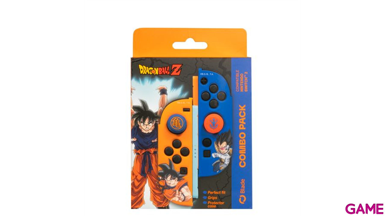 Combo Pack Dragon Ball (Carcasas + Grips Joy-Con)-2