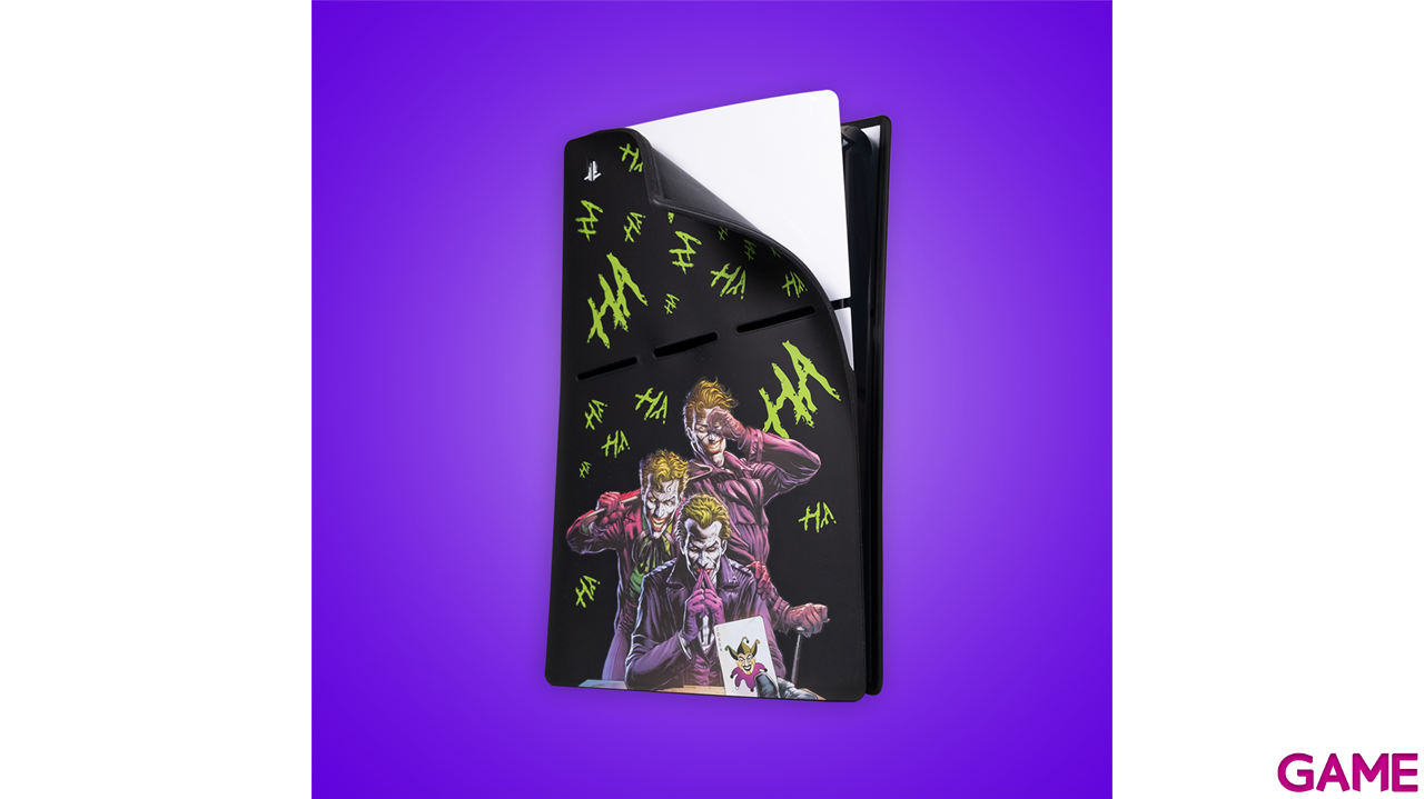 Cubierta Silicona para PS5 Slim - DC Joker-0 Cubierta Silicona para PS5 Slim - DC Joker-0