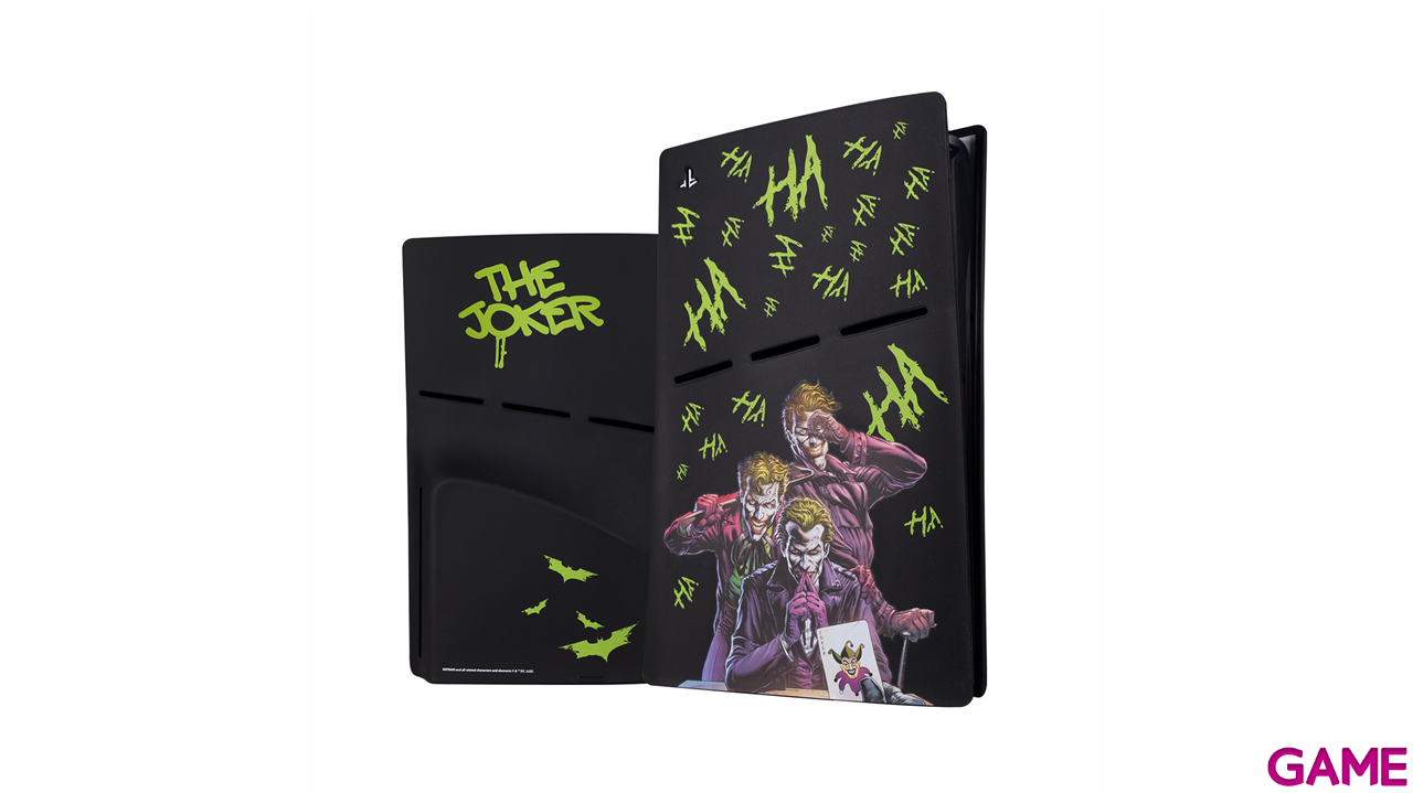 Cubierta Silicona para PS5 Slim - DC Joker-1 Cubierta Silicona para PS5 Slim - DC Joker-1