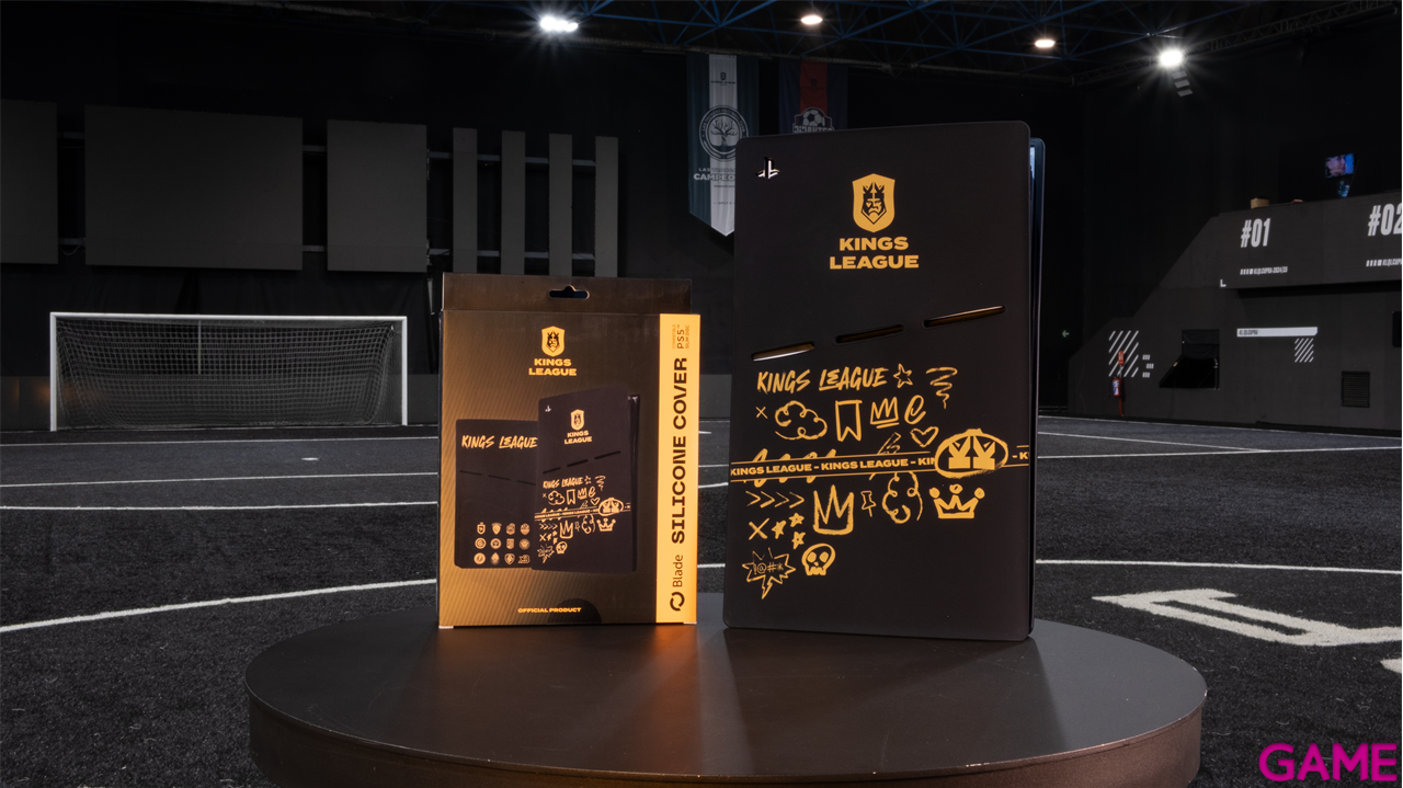 Cubierta Silicona para PS5 Slim - Kings League-3