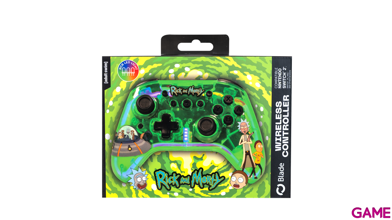 Rick and Morty Wireless Gamepad NSW-NSW2-PC-IOS-ANDROID-11
