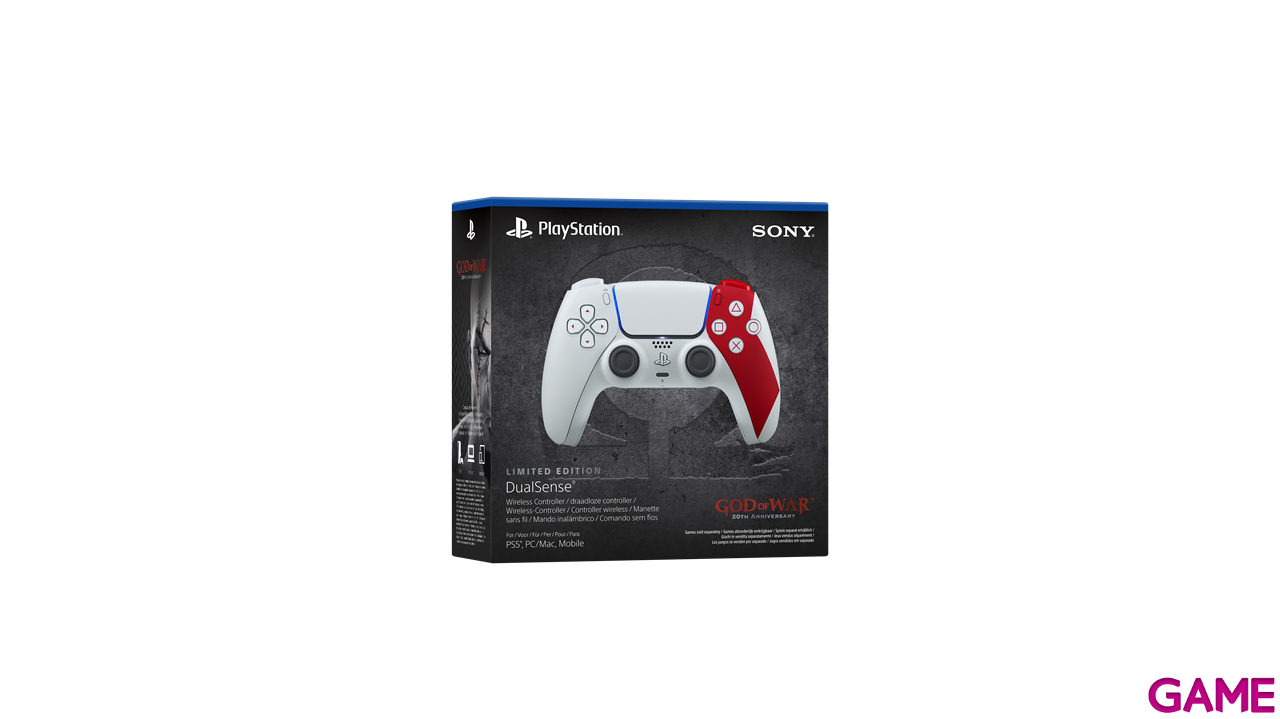 Mando Inalámbrico DualSense God of War 20th Aniversario Edición Limitada-1
