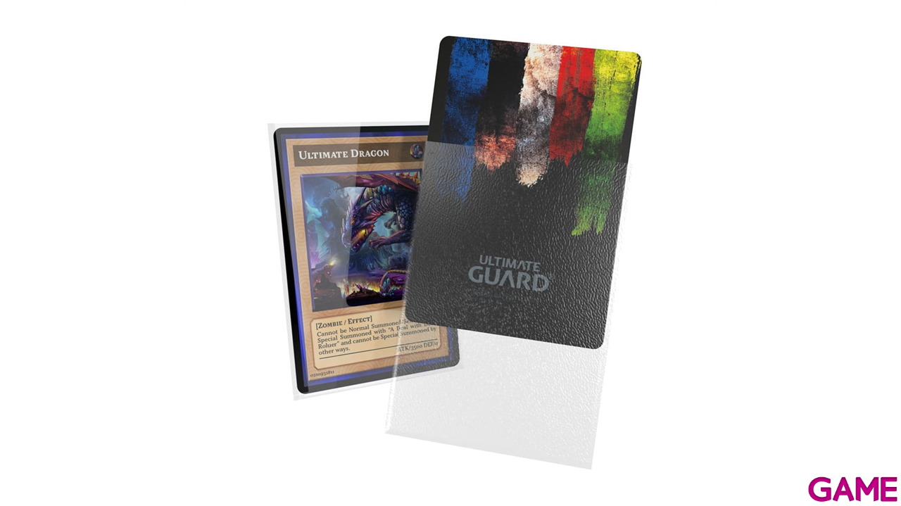 Fundas para cartas Cortex Tamaño cartas Japonesas de color transparente (60 uds)-1