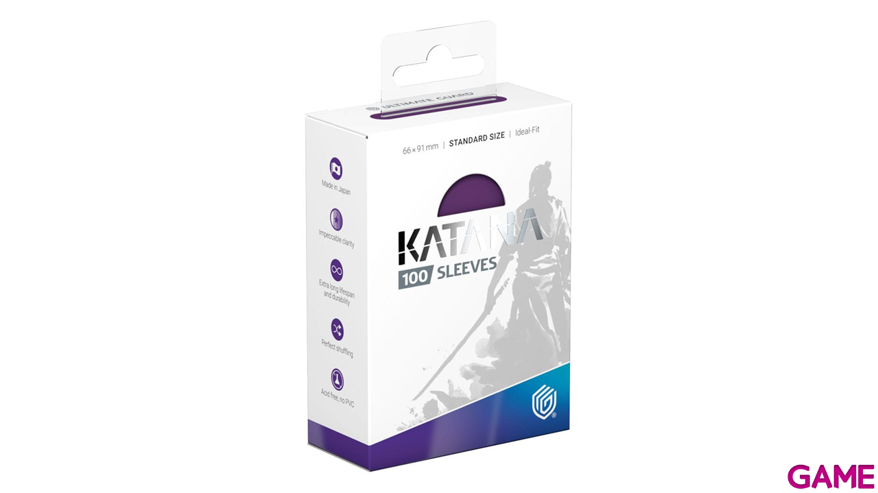 Fundas para cartas Katana Sleeves Tamaño Standard de color iris Bloom (100 uds)-1