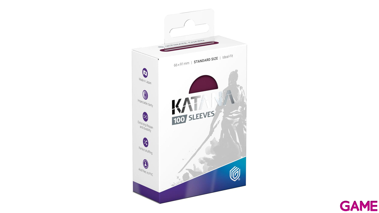 Fundas para cartas Katana Sleeves Tamaño Standard de color Radiant Plum (100 uds)-0