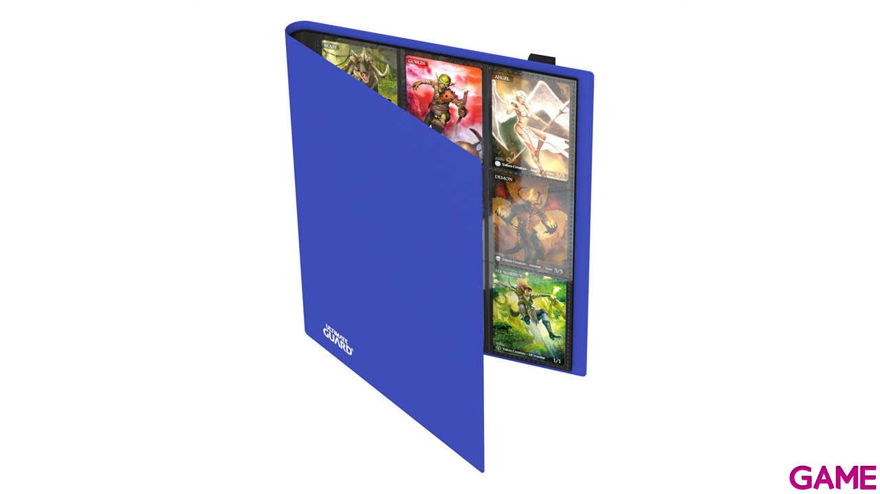 Portafolio Ultimate Guard Flexxfolio para 360 cartas de color azul-0