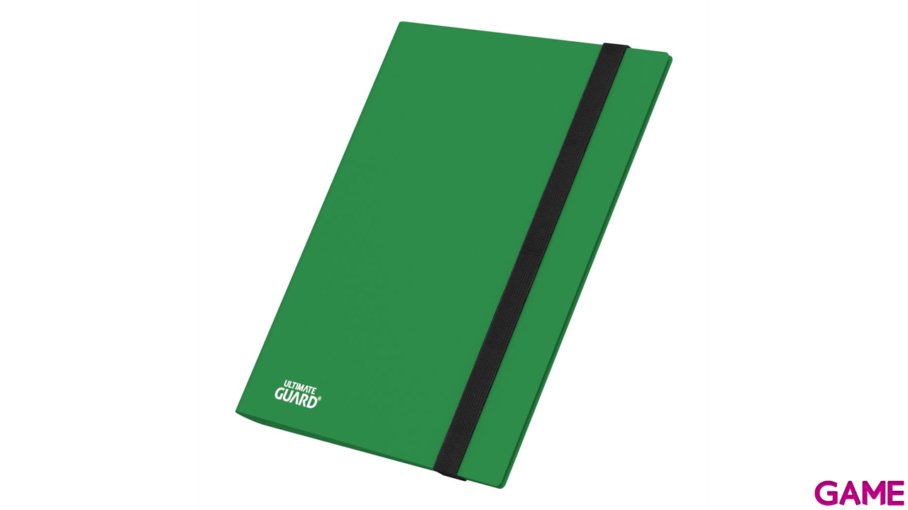 Portafolio Ultimate Guard Flexxfolio para 360 cartas de color verde-1