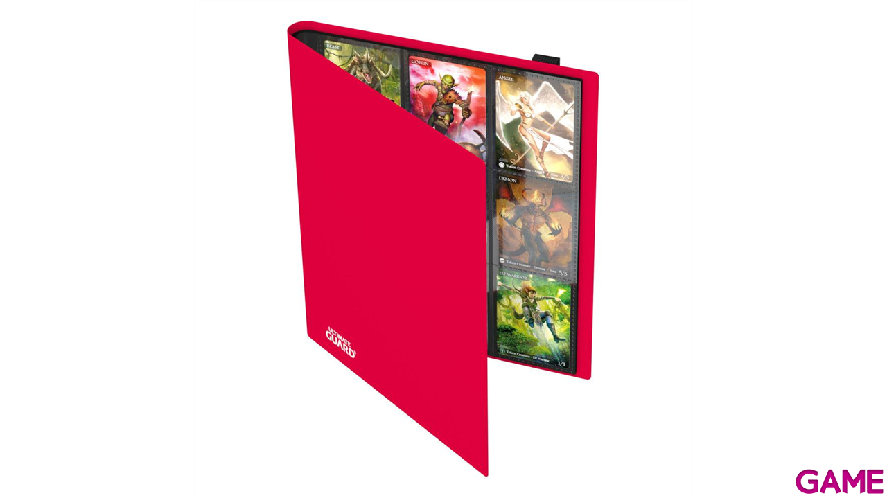 Portafolio Ultimate Guard Flexxfolio para 360 cartas de color rojo-1