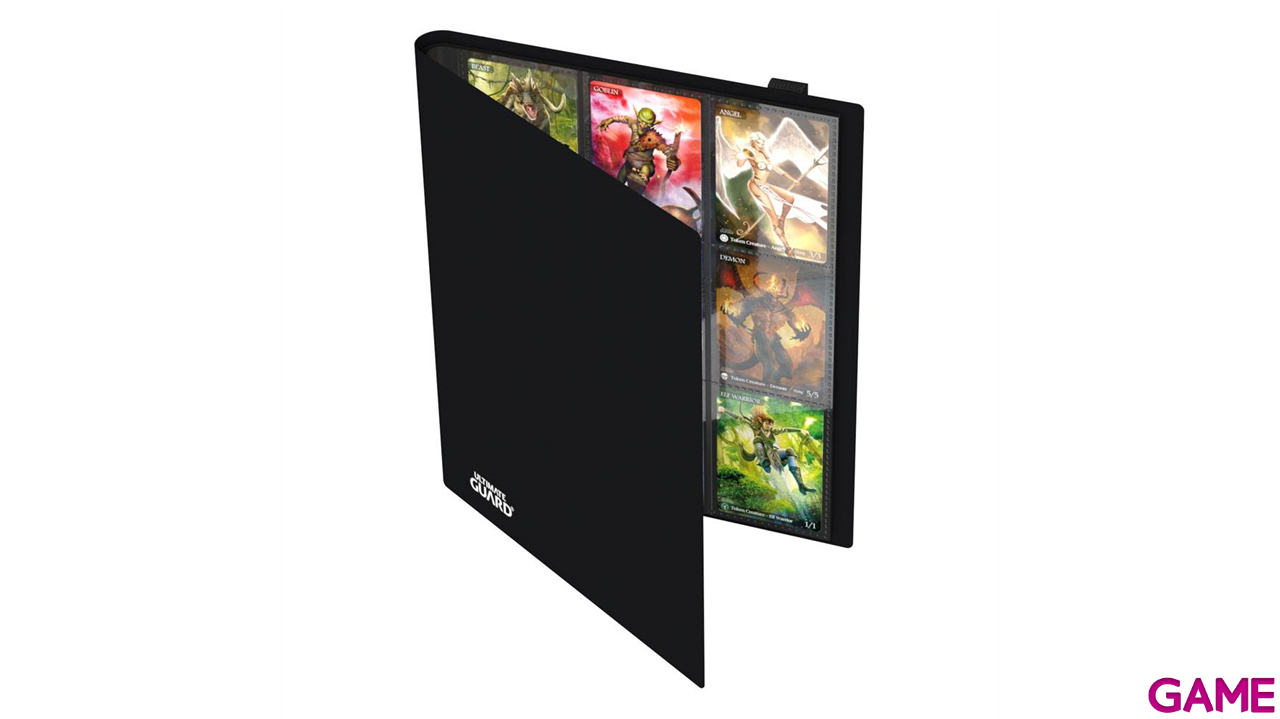 Portafolio Ultimate Guard Flexxfolio para 360 cartas de color negro-1