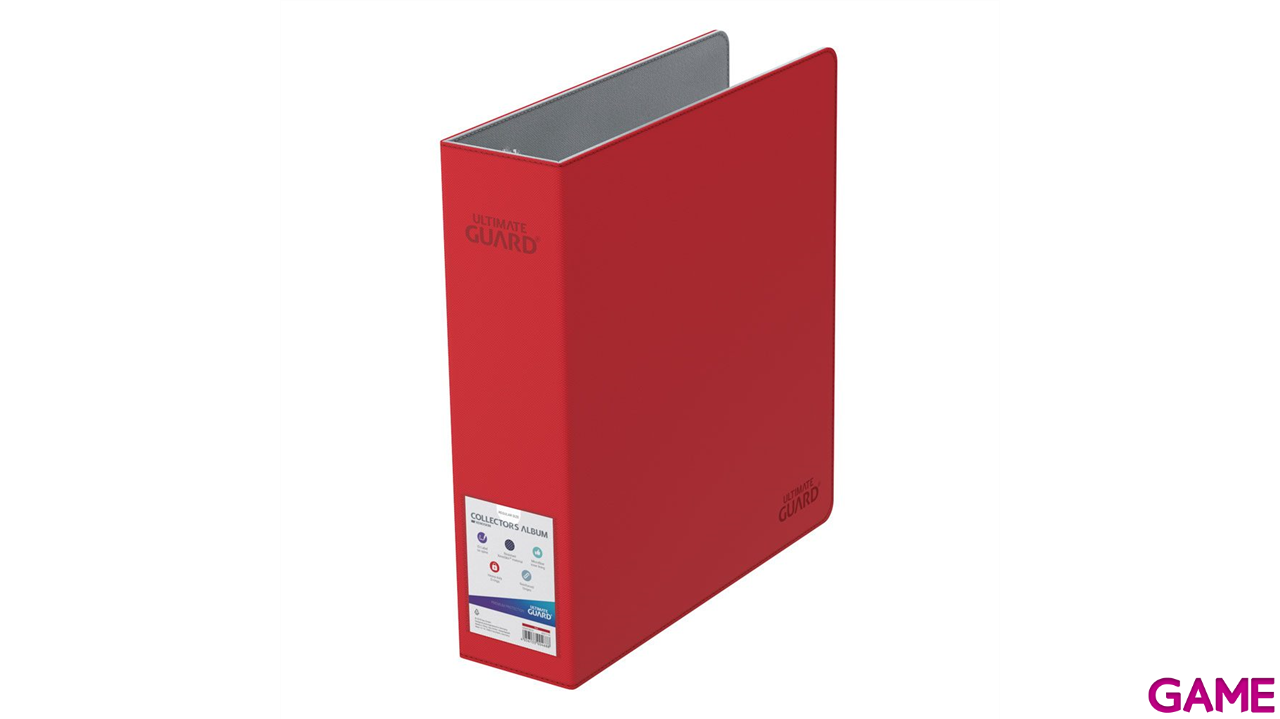 Album de coleccionista Ultimate Guard Xenoskin Compact de color rojo-1