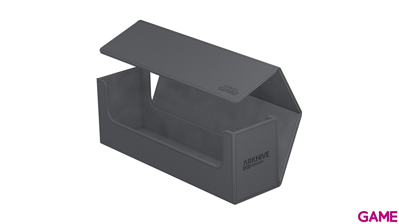 Caja de almacenaje para cartas Arkhive 400+ Xenoskin de color gris (400 uds)-1
