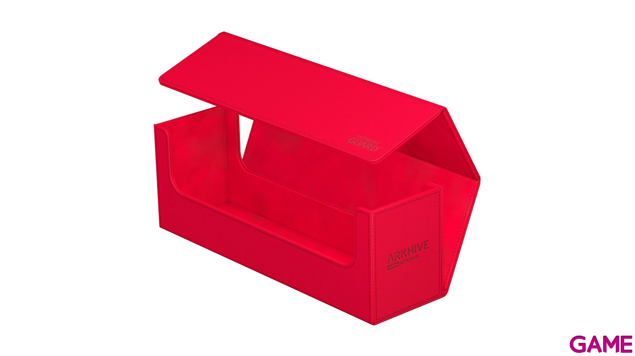 Caja de almacenaje para cartas Arkhive 400+ Xenoskin de color Rojo (400 uds)-1