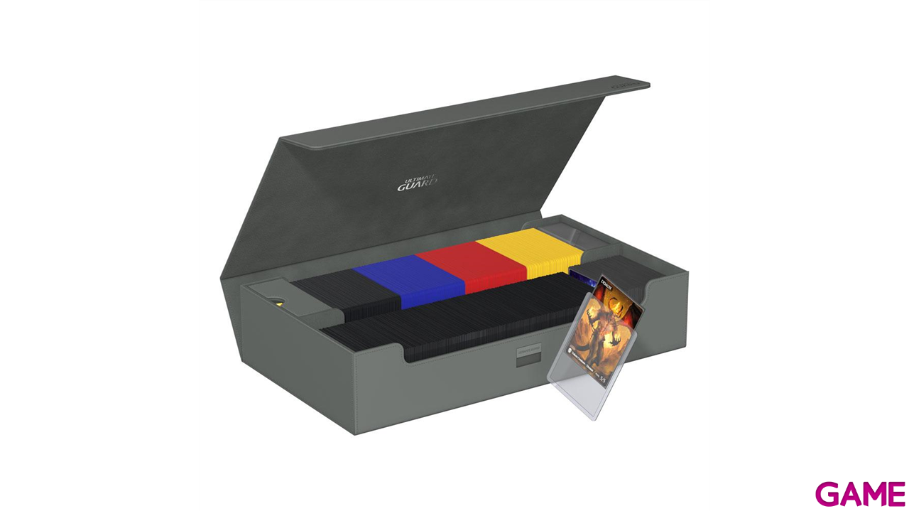 Caja de almacenaje para cartas Omnihive 1000+ Xenoskin de color Gris (1000 uds)-2