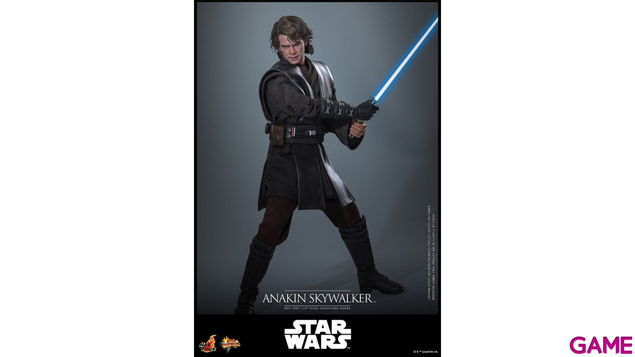 Figura Star Wars: Episode III - Revenge of the Sith Movie Masterpiece Action Figure Anakin Skywalker de 31 cm-2