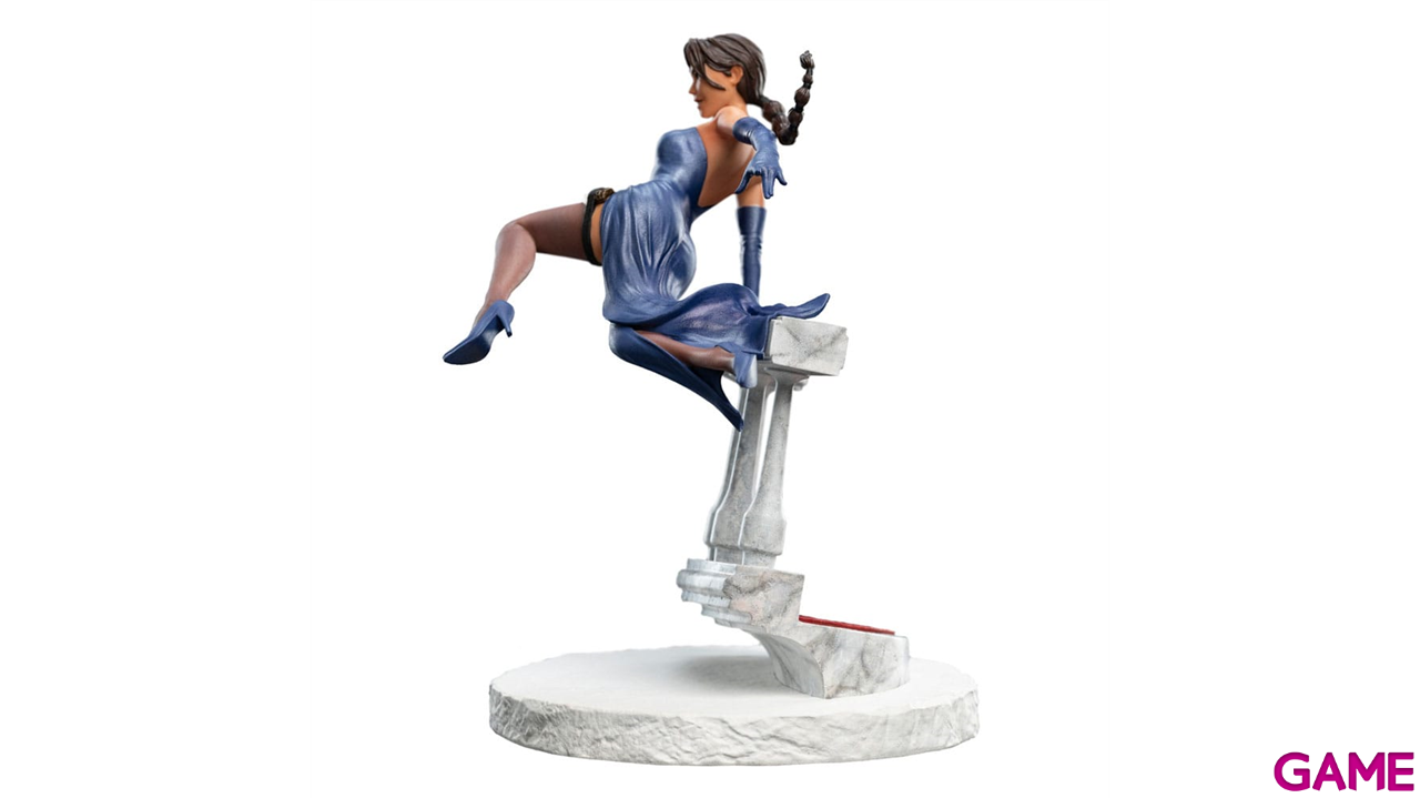 Figura de resina pintada a mano Tomb Raider de 17 cm-5