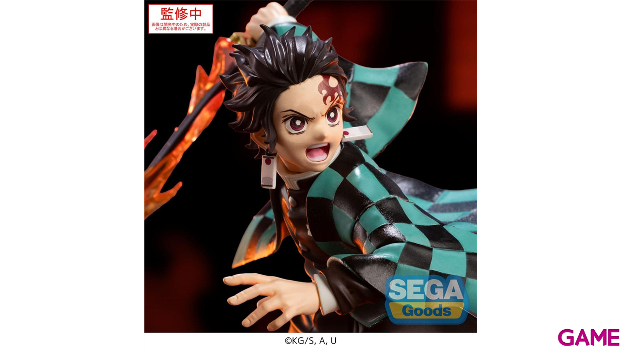 Figura Demon Slayer: Kimetsu no Yaiba Xross Link Anime Tanjiro Kamado de 15 cm-3
