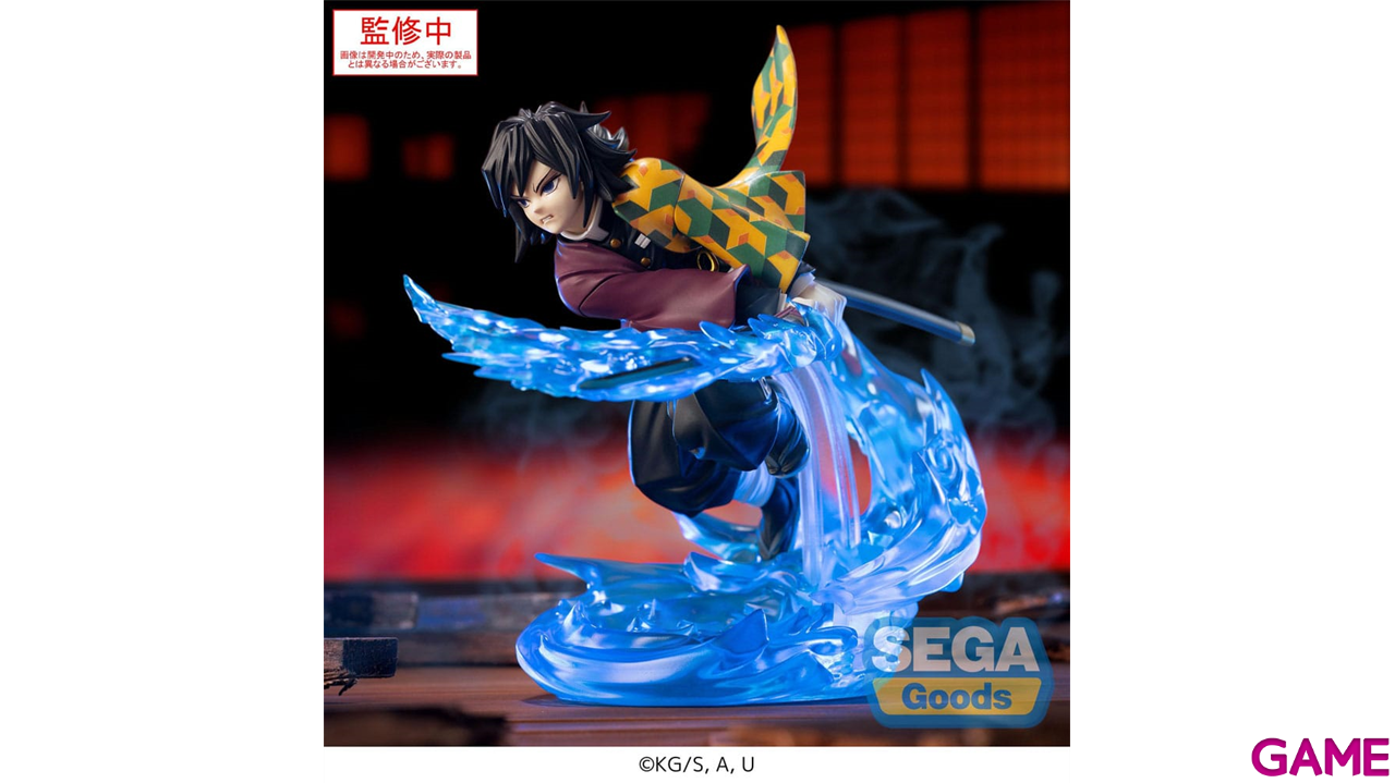 Figura Demon Slayer: Kimetsu no Yaiba Xross Link Anime Giyu Tomioka de 15 cm-1
