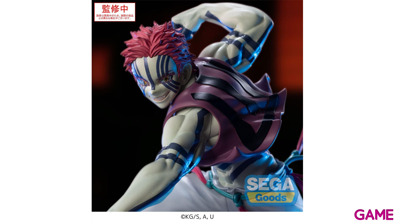 Figura Demon Slayer: Kimetsu no Yaiba Xross Link Anime Akaza de 14 cm-1