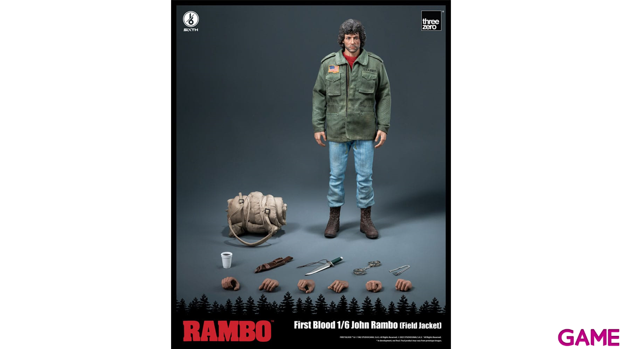 Figura articulada con accesorios Rambo: First Blood de 31 cm-0 Figura articulada con accesorios Rambo: First Blood de 31 cm-0
