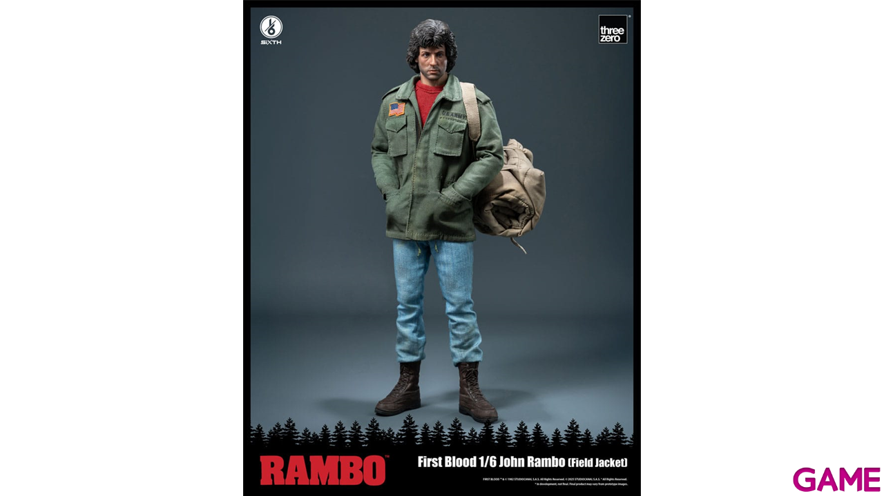 Figura articulada con accesorios Rambo: First Blood de 31 cm-3 Figura articulada con accesorios Rambo: First Blood de 31 cm-3