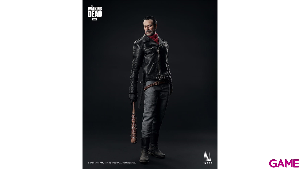 Figura móvil con base Walking Dead Negan de 37 cm-3