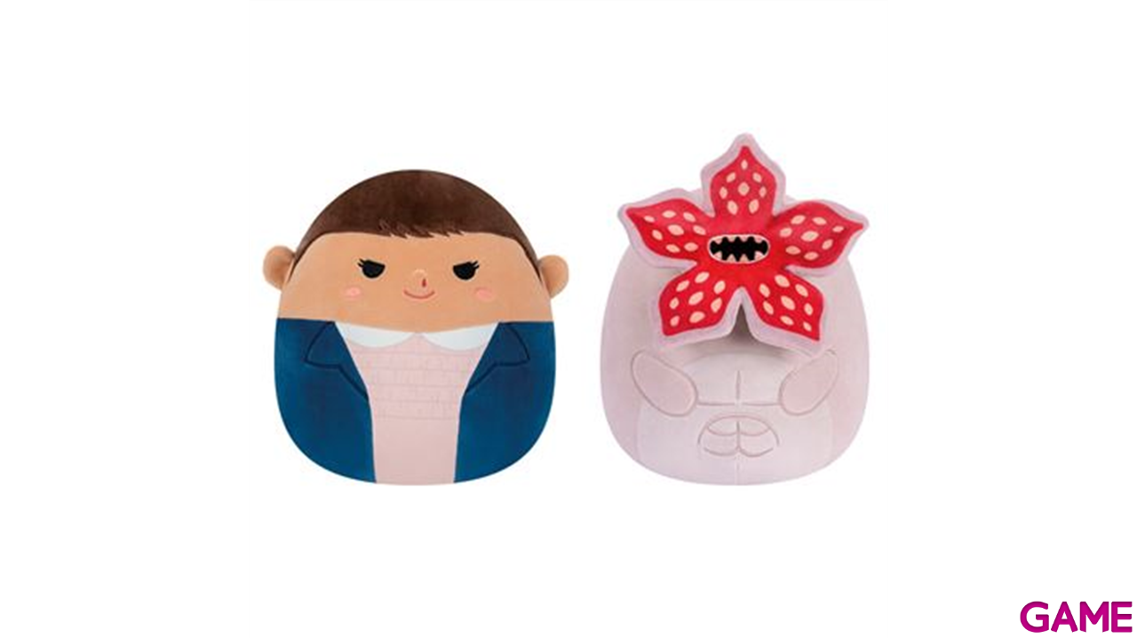 Peluche Squismallows Stranger Things de 25 cm  (Demogorgon & Eleven) (surtido)-0