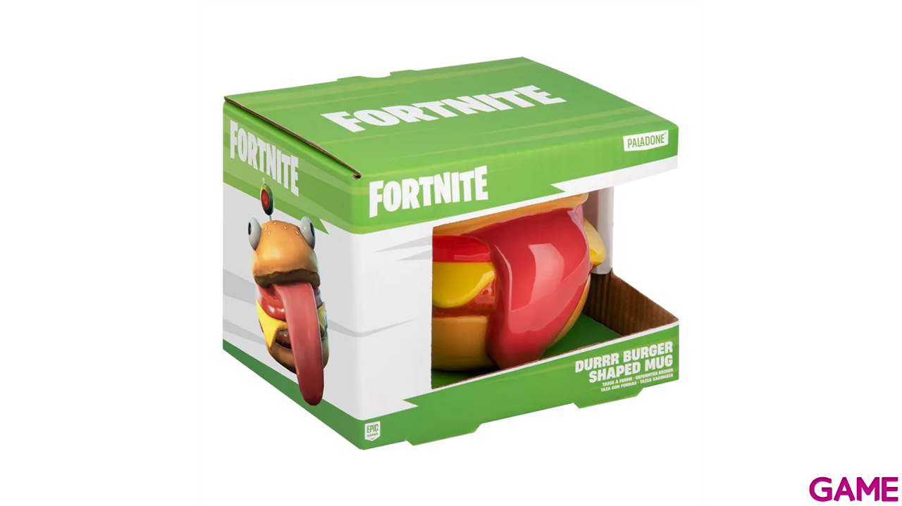 Taza 3D Fortnite Durrr Burger de 450 ml-1