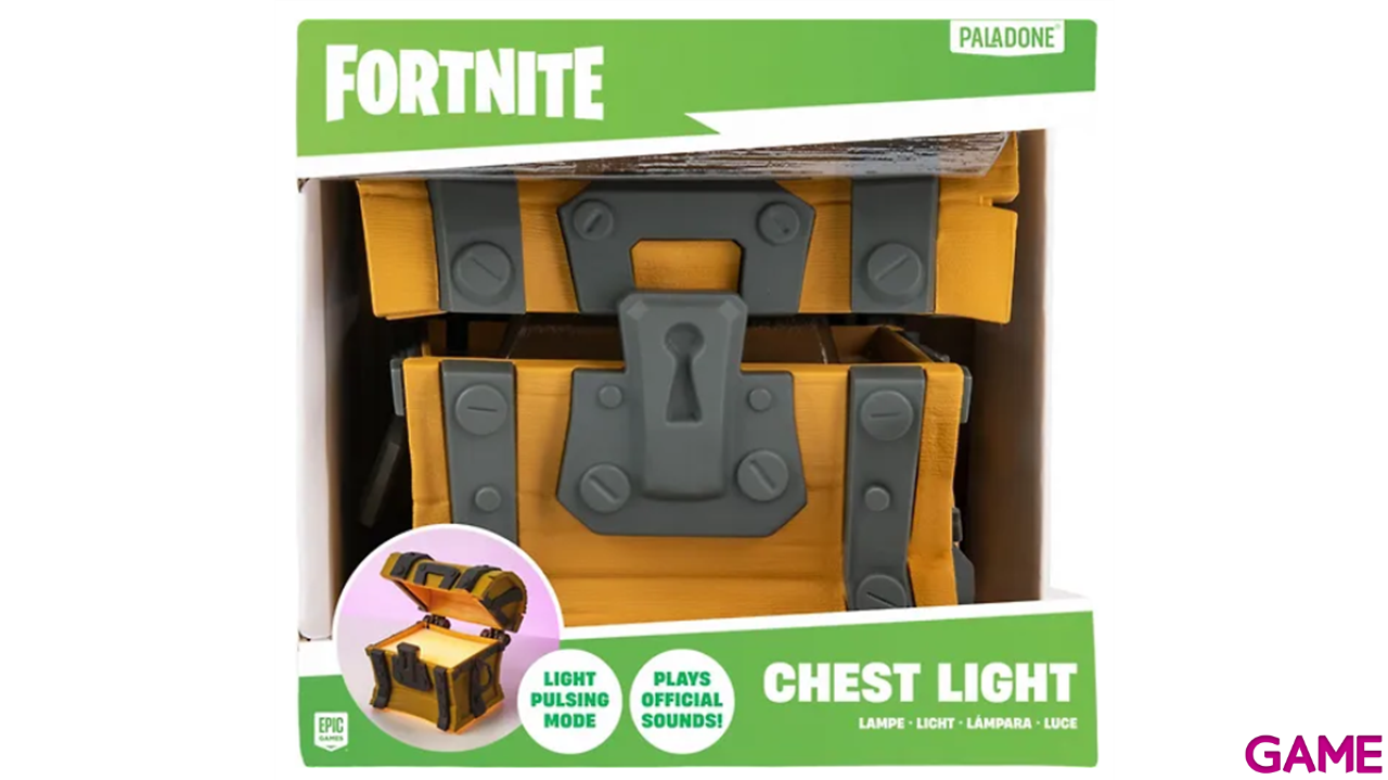 Lampara Fortnite Chest Light-0