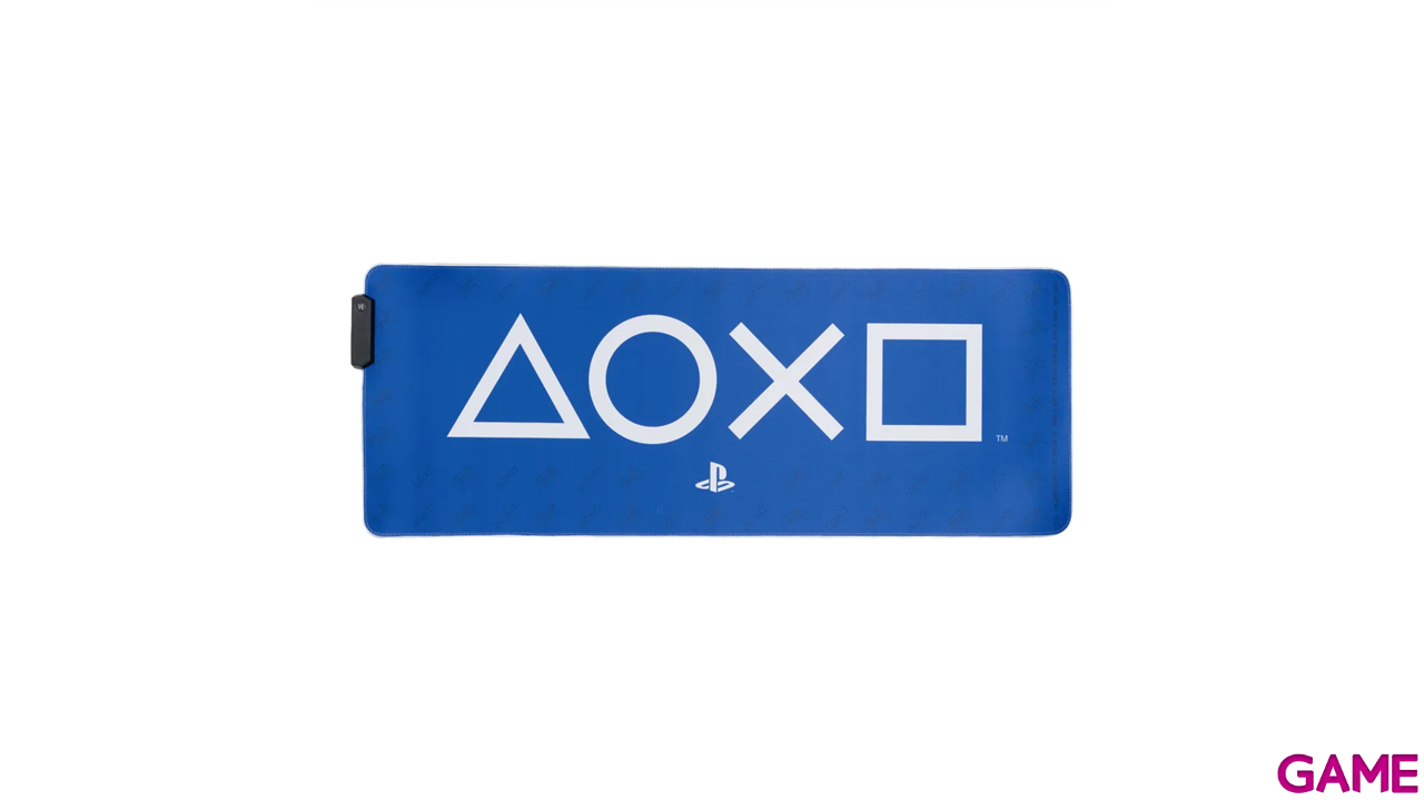 Alfombrilla XL con iluminacion Playstation 80 x 30 cm-1