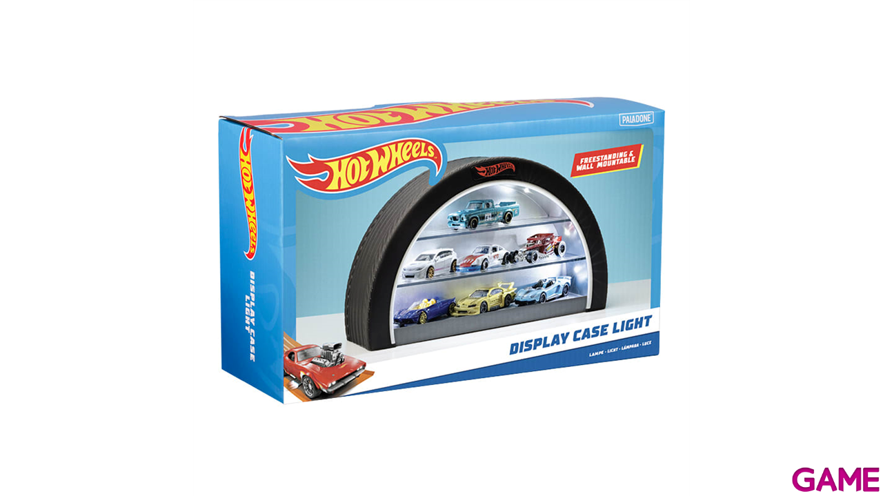 Display de vehiculos con Luz Hot Wheels Tyre Display-0