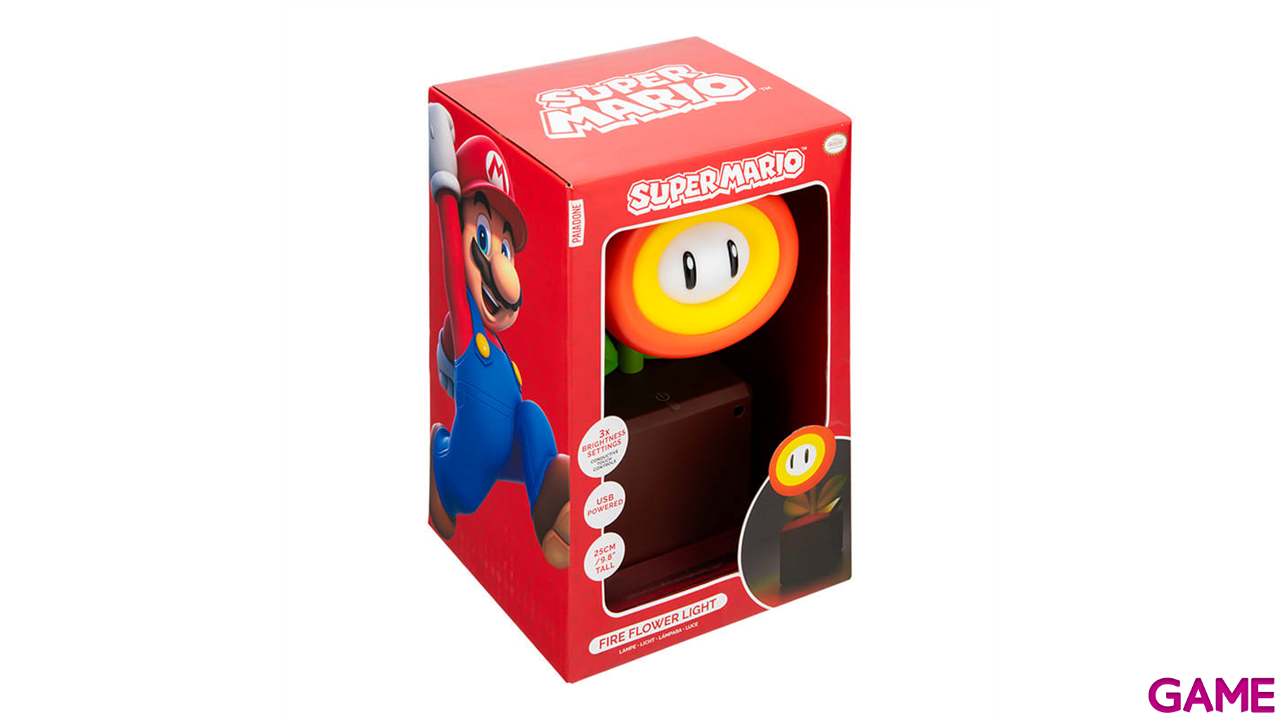 Lampara Super Mario Fire Flower de 27 cm-5