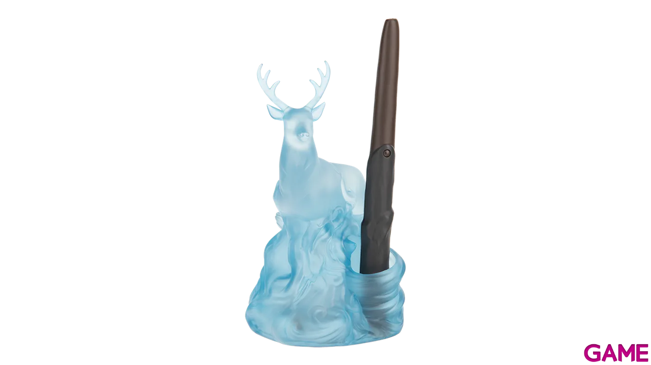 Lampara Harry Potter Patronus con varita de control remoto 20 cm-2