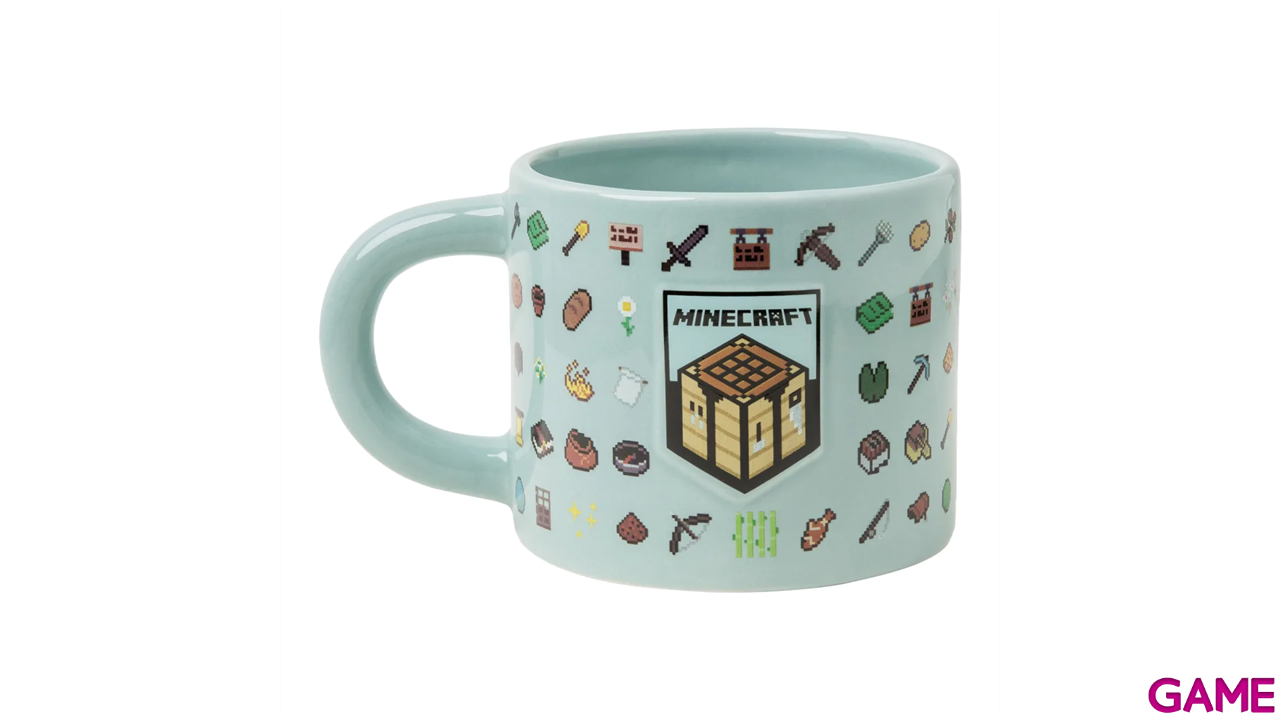 Taza Minecraft Embossed de 330 ml-0