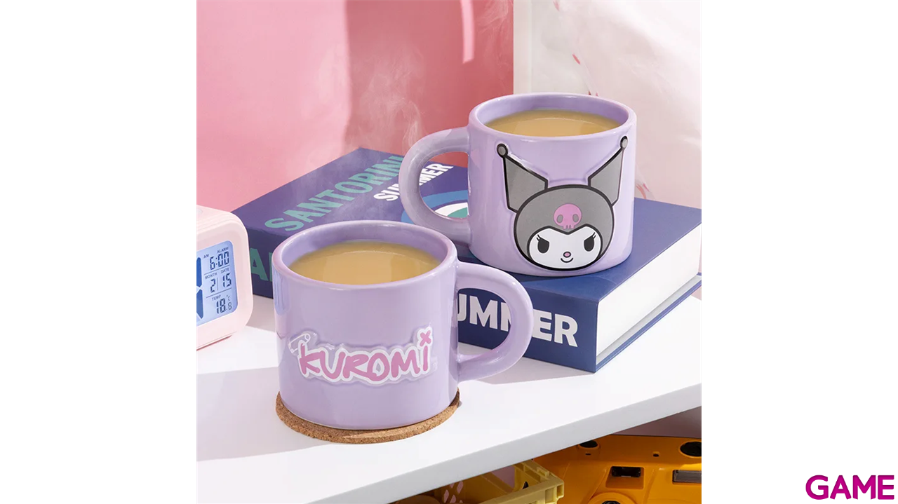 Taza Kuromi Embossed de 400 ml-0