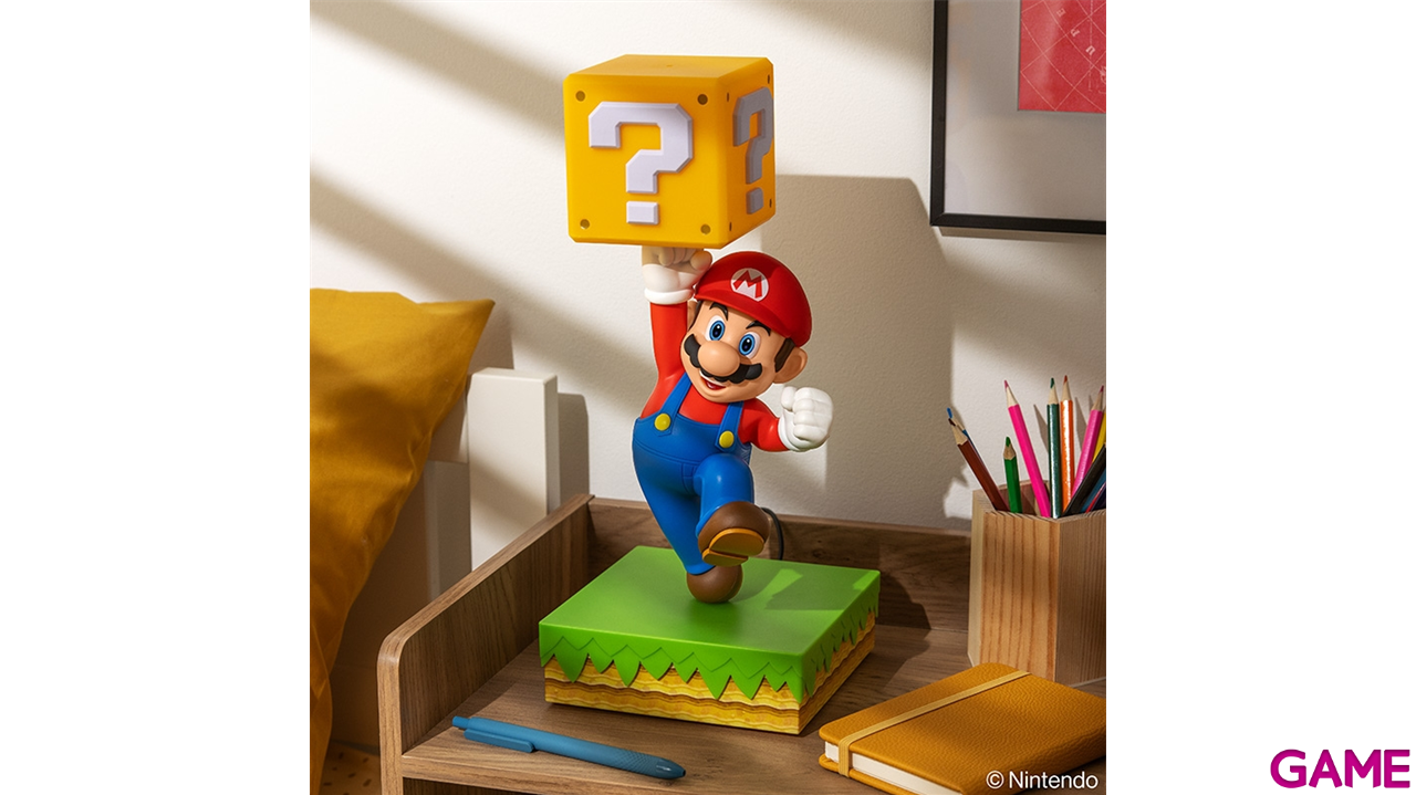 Lampara Super Mario Diorama Light de 35 cm-2