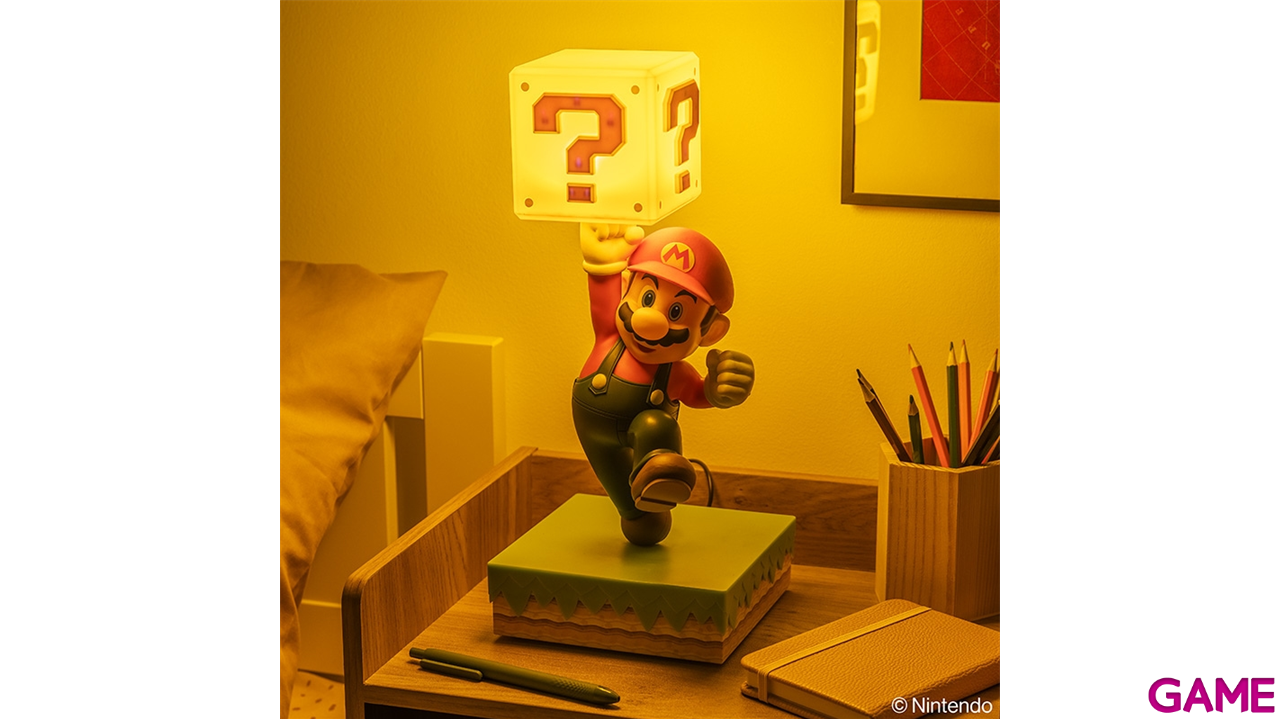 Lampara Super Mario Diorama Light de 35 cm-3
